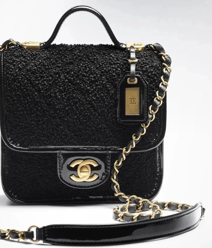 chanel FLAP BAG WITH TOP HANDLE
